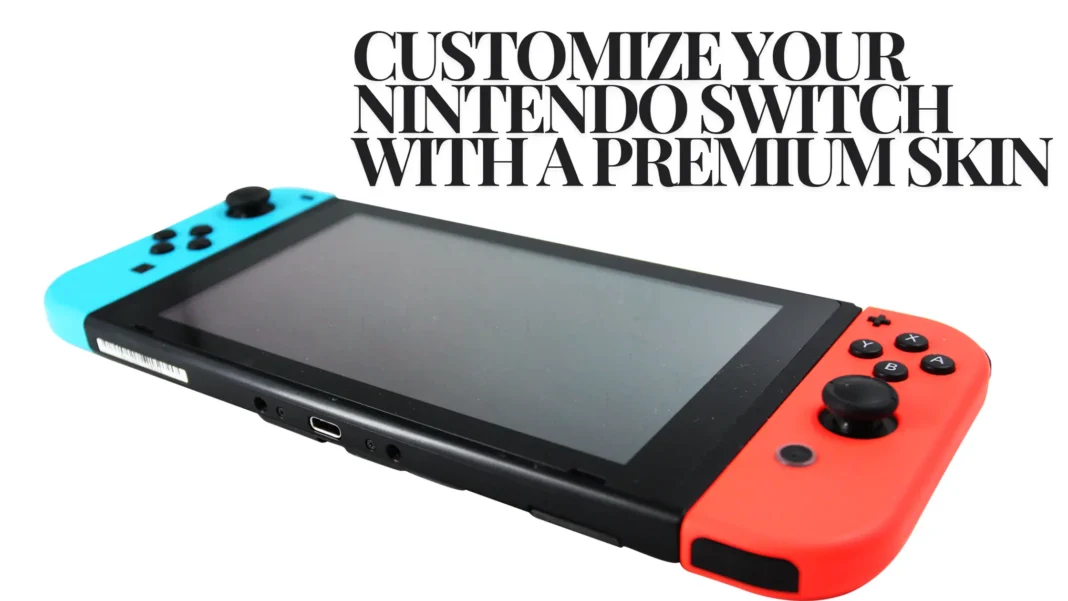 Customize Your Nintendo Switch With a Premium Skin
